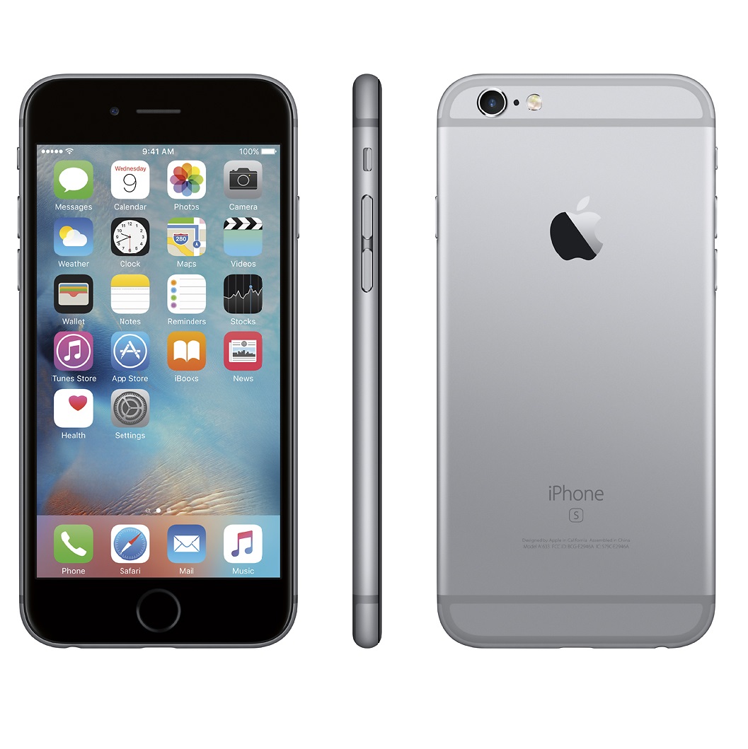 Apple iPhone 6s - 16GB - Space Gray (Unlocked) A1633 (CDMA + GSM