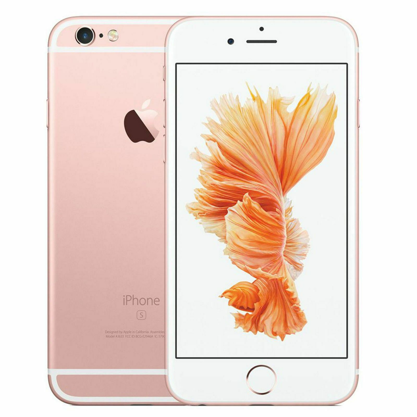 Apple iPhone 6s - 16GB - Rose Gold (Unlocked) A1633 (CDMA + GSM 