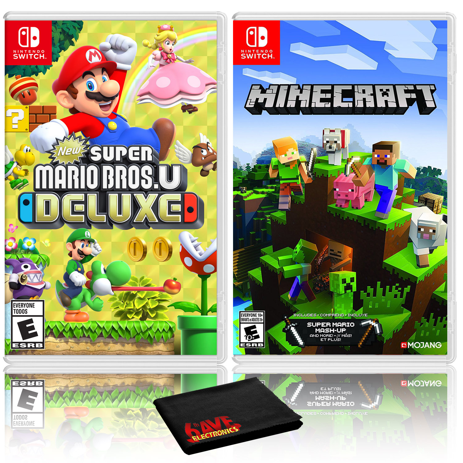 Minecraft super shop mario nintendo switch