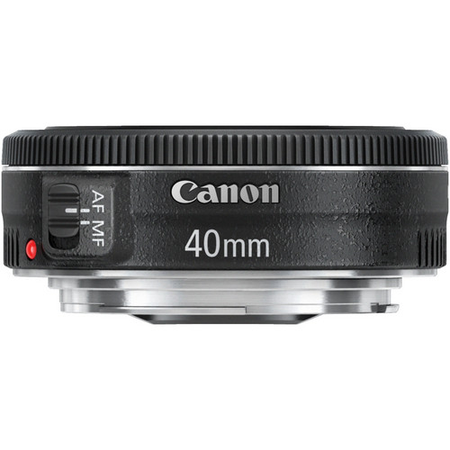 Canon EF 40mm f/2.8 STM Lens (International Model) Bundle with