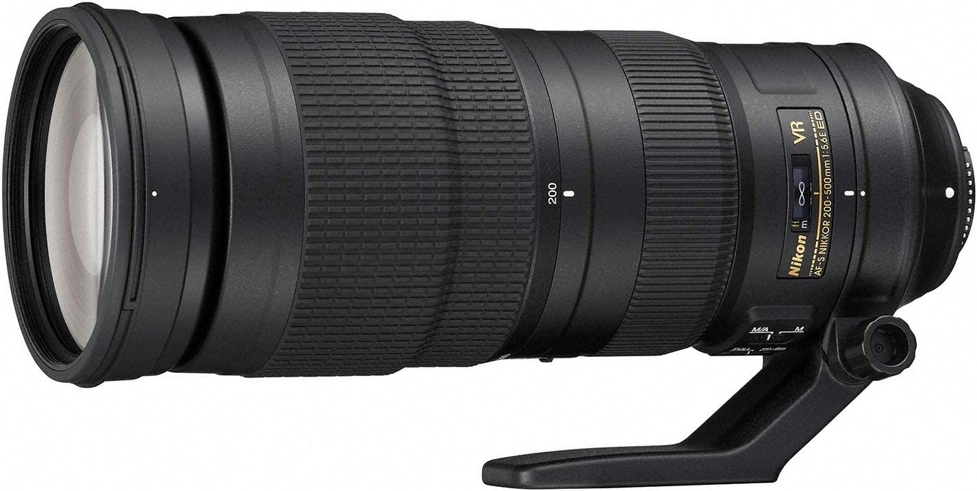 Nikon AF-S NIKKOR 200-500mm f/5.6E ED VR Lens for Nikon DSLR Digital Cameras