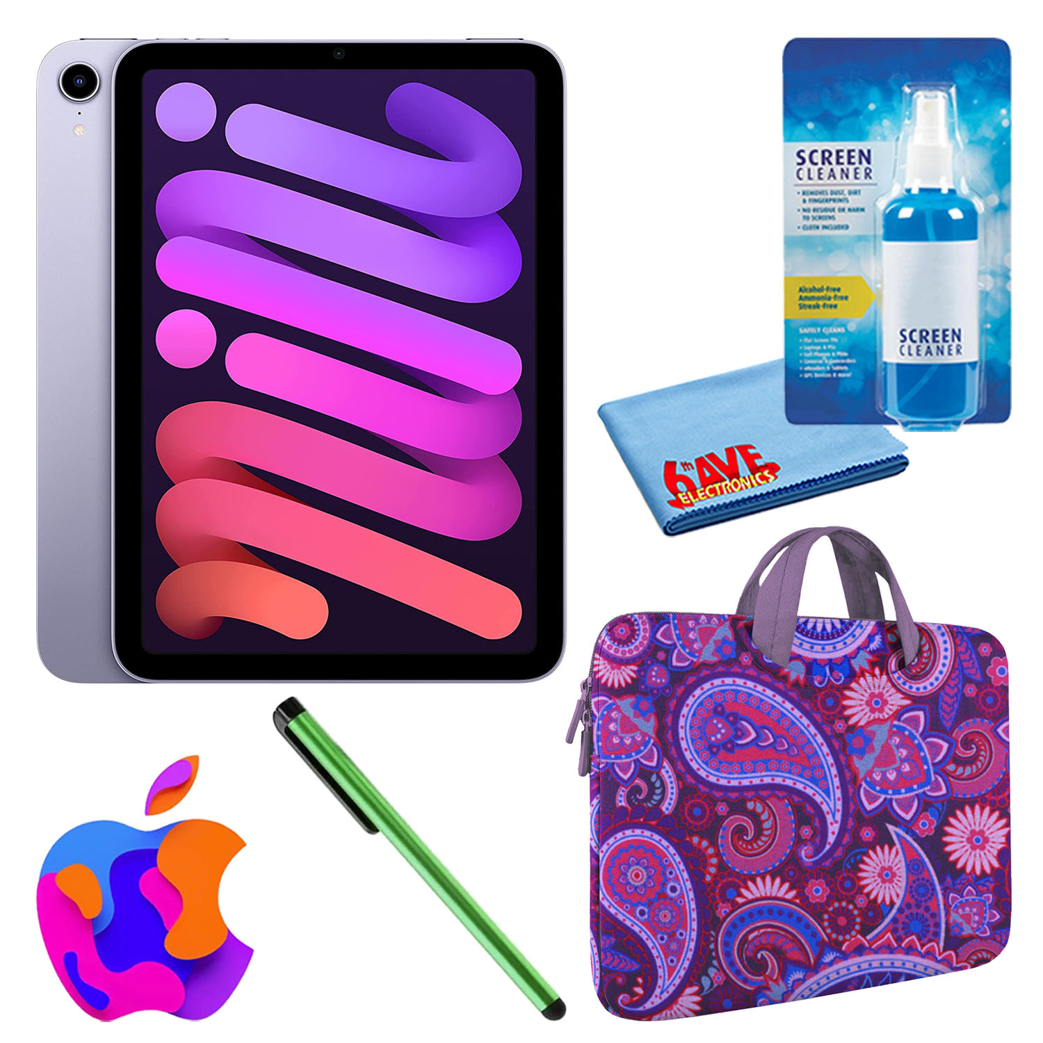 Apple iPad mini6 256GB パープル Amazon.com: Apple iPad mini 6-256GB - WiFi - Purple (Renewed