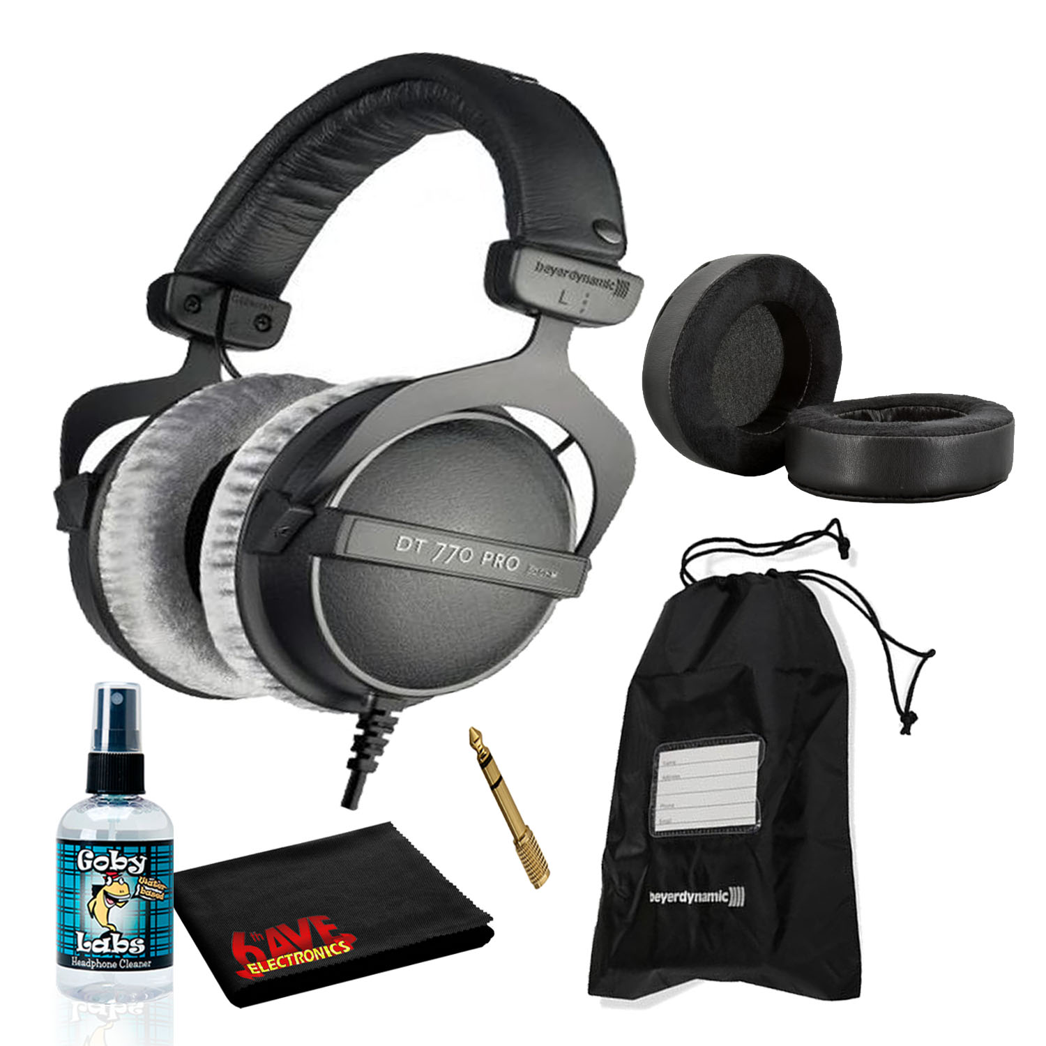 Beyerdynamic DT 770 Pro Closed-Back Studio Mixing Headphones 80