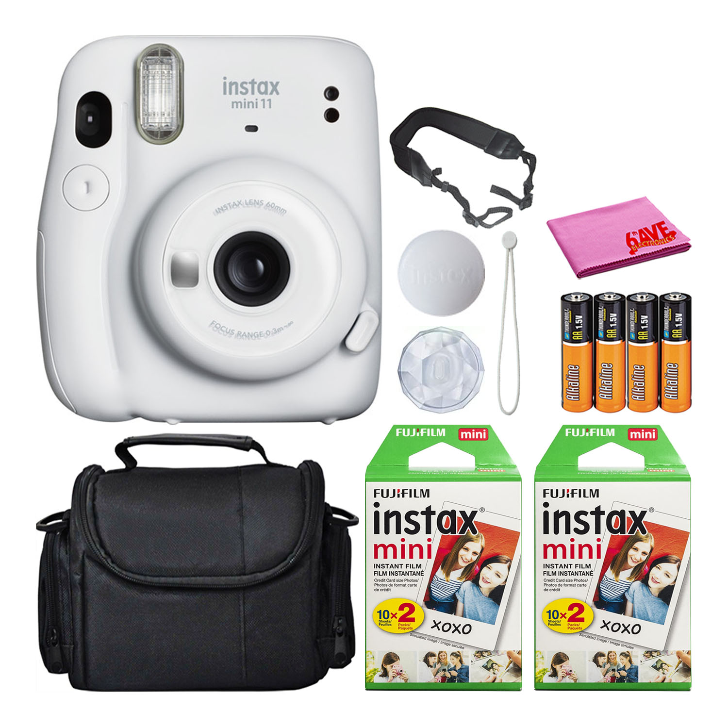 Fujifilm Instax Mini 11 Camera Bundle with 40 Instant Films-image