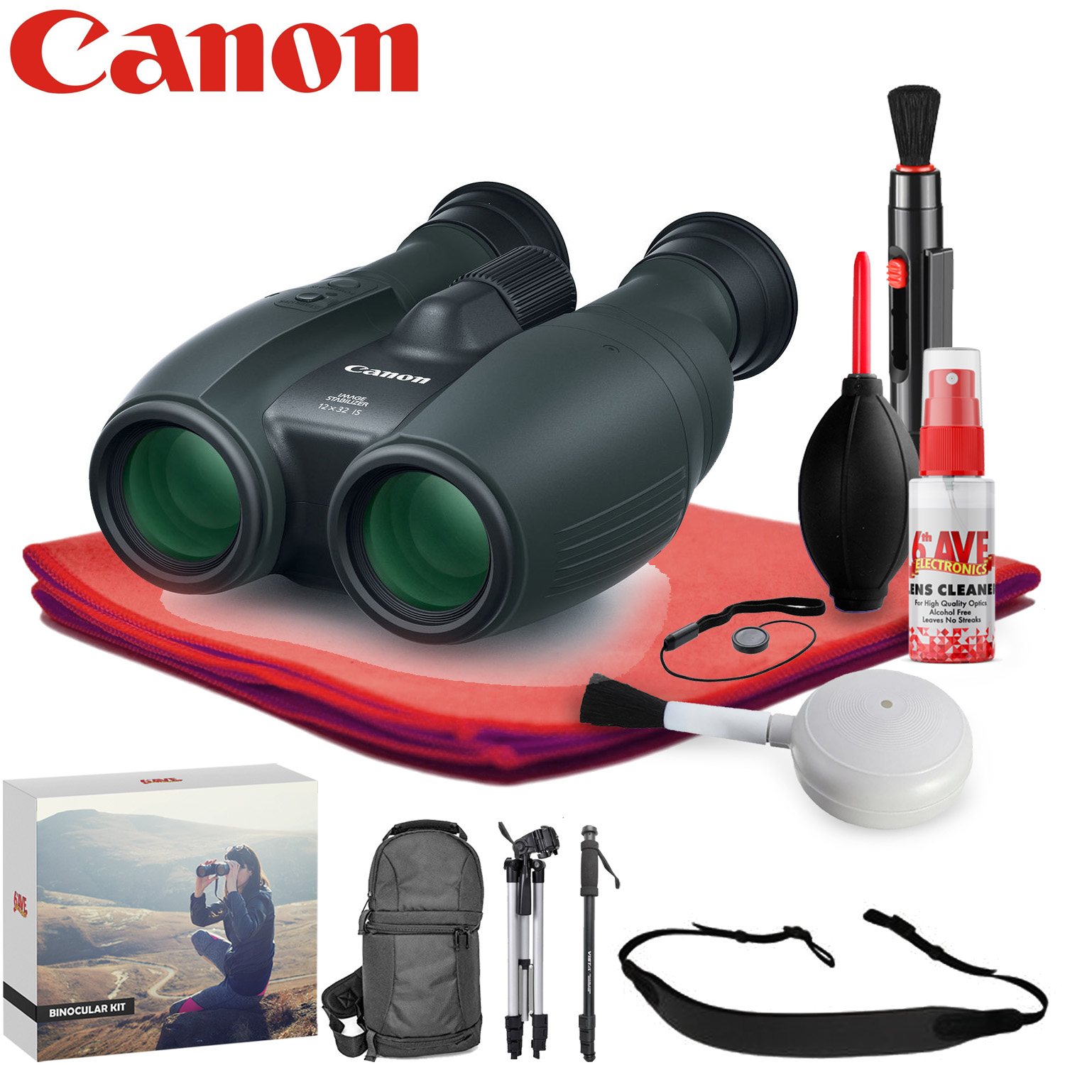 Canon 12x32 IS Image Stabilized Binocular - Exclusive