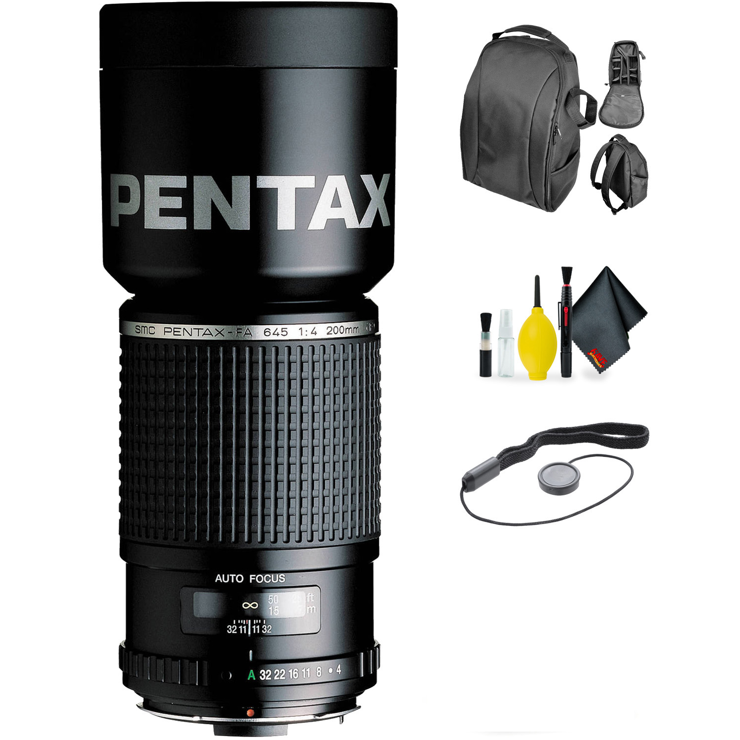 PENTAX FA 645 200mm f/4 IF + Deluxe Lens Cleaning Kit 27075046382 eBay
