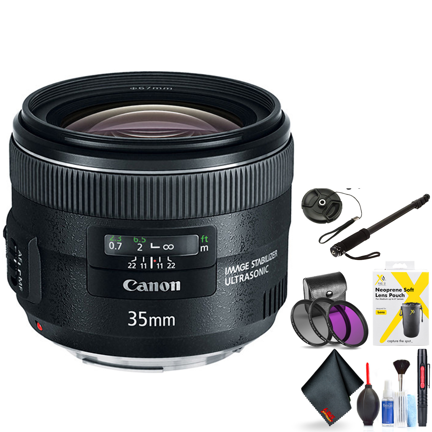 Canon EF 35mm F/2 is USM Lens for Canon 6D, 5D Mark IV, 5D Mark