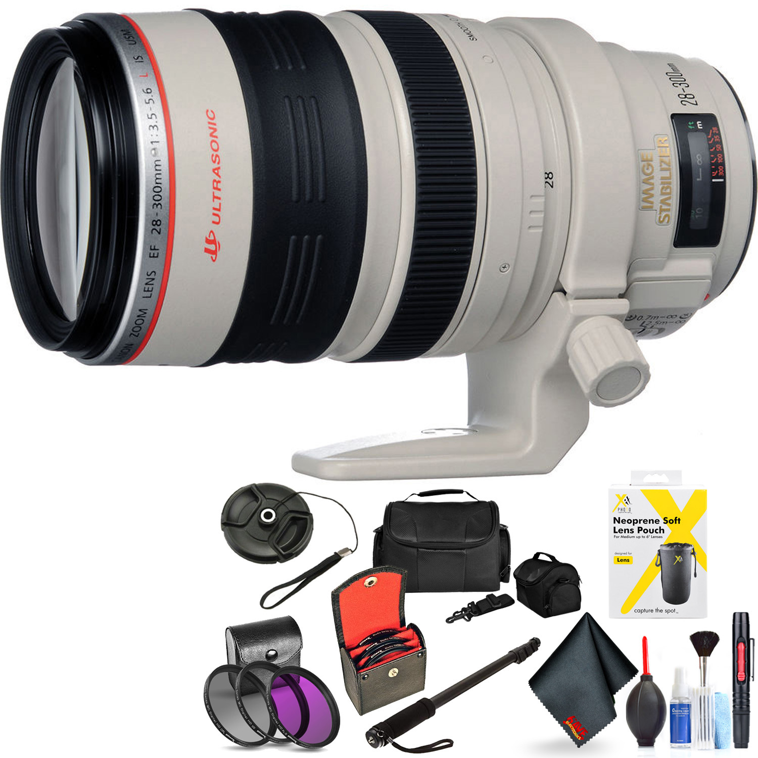 Canon EF 28-300mm F/3.5-5.6L is USM Lens for Canon 6D, 5D Mark IV