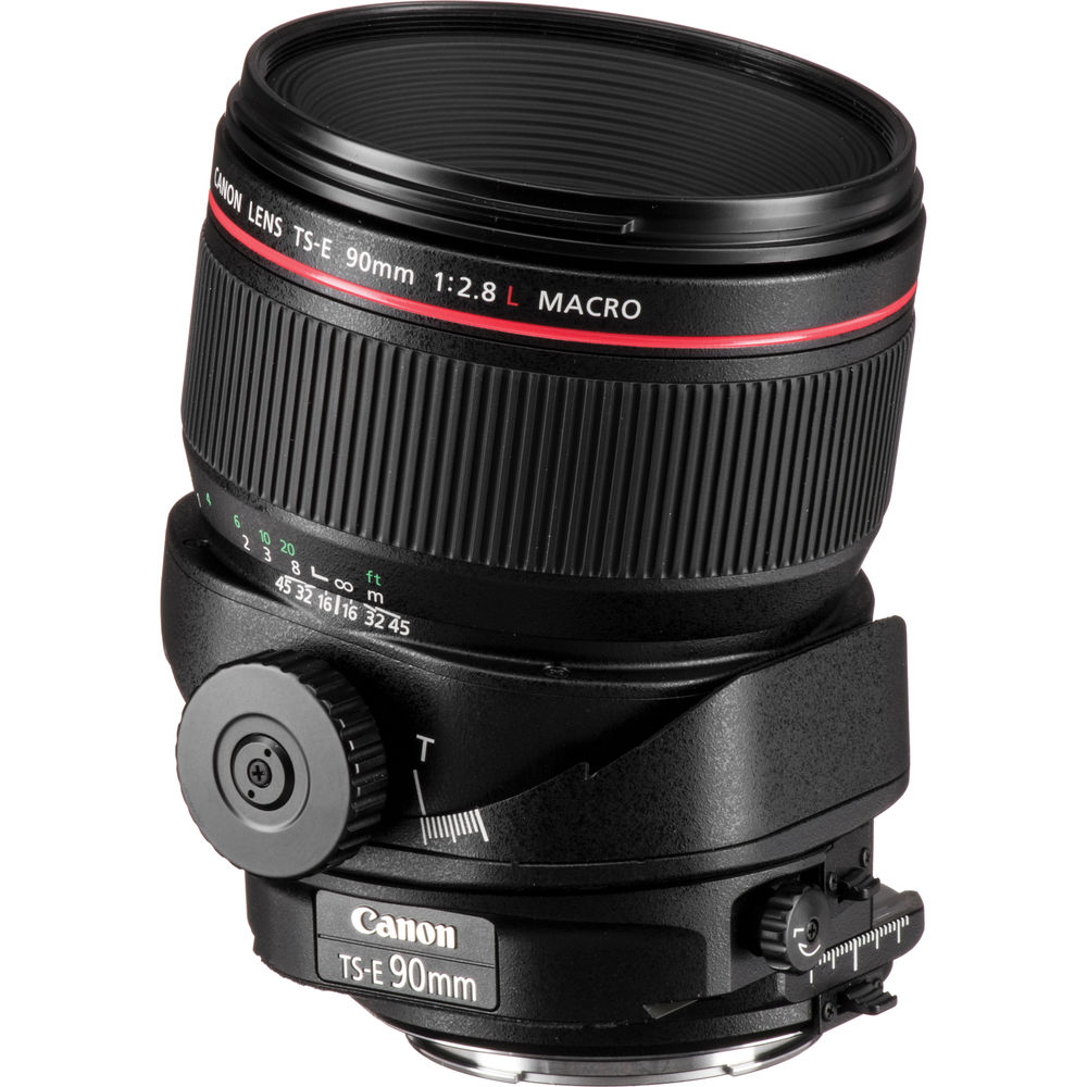 Canon TS-E 90mm f/2.8L Macro Tilt-Shift Lens with BONUS