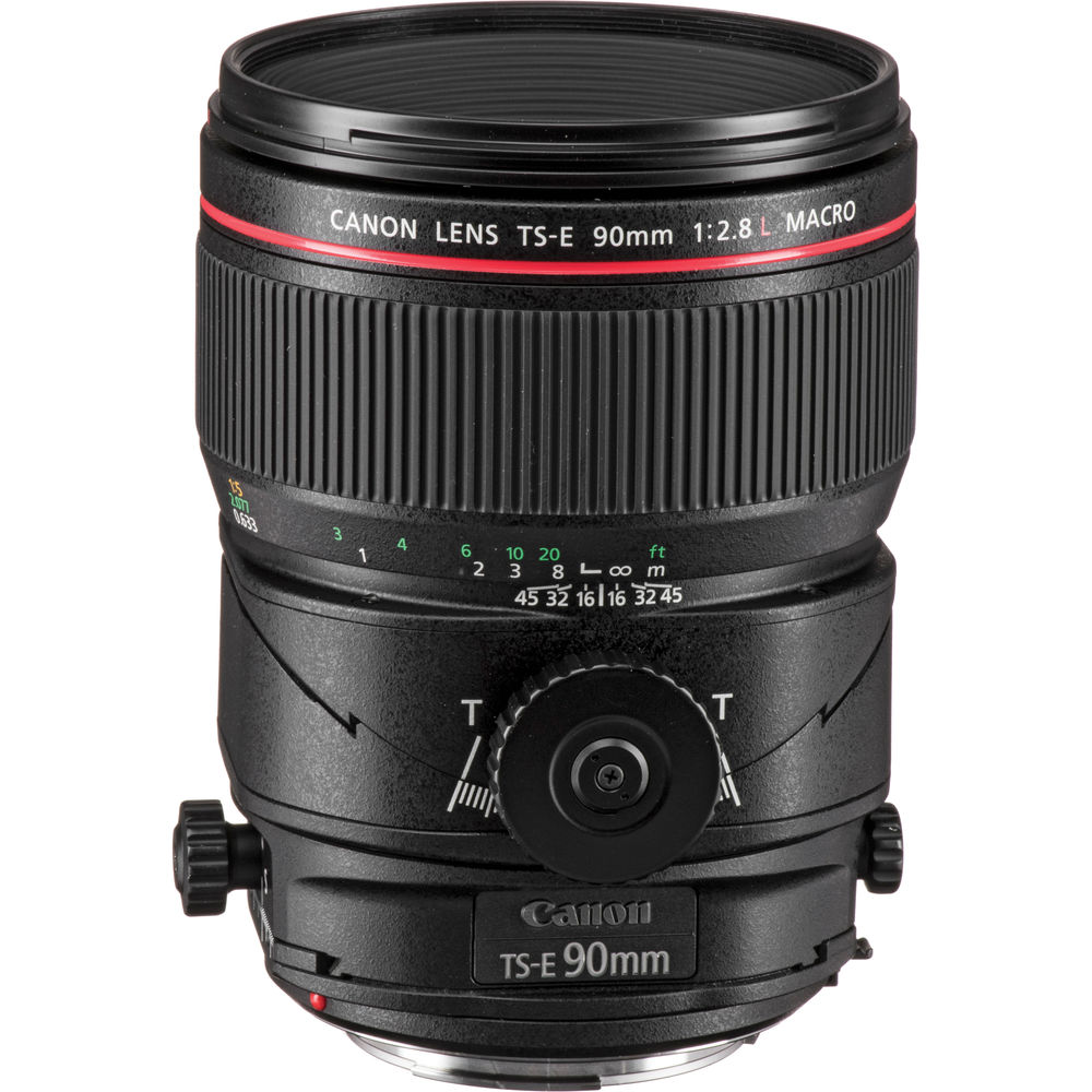 Canon TS-E 90mm f/2.8L Macro Tilt-Shift Lens with BONUS Bundle