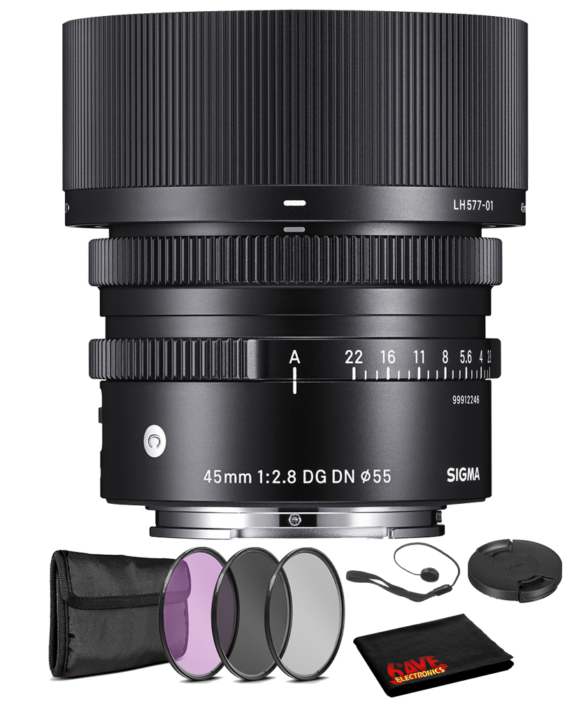 Sigma 45mm f/2.8 DG DN Contemporary Lens for Sony E with