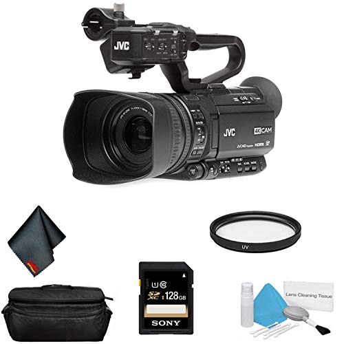 JVC GY-HM250 UHD 4K Streaming Professional Video Camcorder Bundle + - Picture 6 of 6