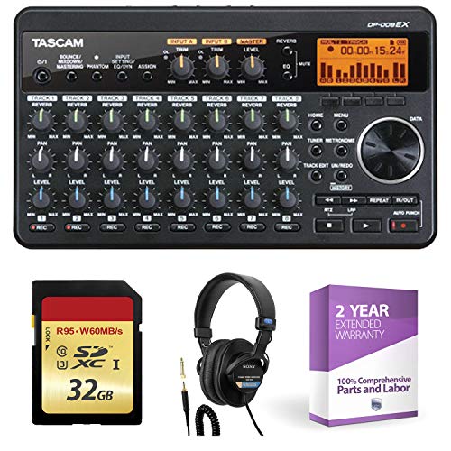 TASCOM DPー008EX DP-008EX | 8-track Digital Pocketstudio | TASCAM - United States
