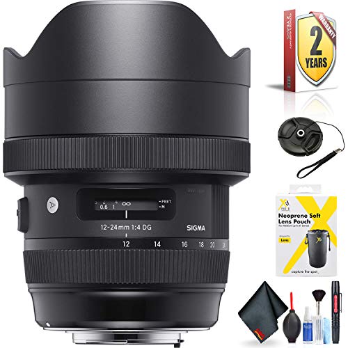 Sigma 12-24mm f/4 DG HSM Art Lens for Nikon F for Nikon F Mount + Accessories (I - Picture 5 of 6