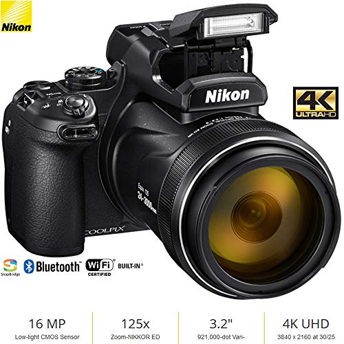 Nikon COOLPIX P1000 16MP 125x Super-Zoom Digital Camera