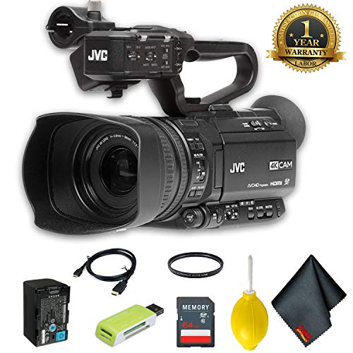 JVC GY-HM250 UHD 4K Streaming Camcorder +Built-in Lower-Thirds Graphics Advanced - Picture 5 of 5