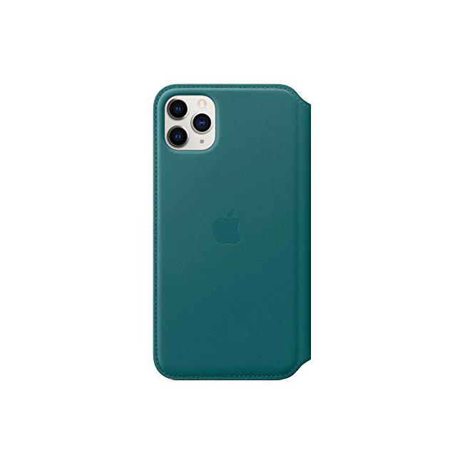 Apple Leather Folio for iPhone 11 Pro Max - Deep Sea Blue for sale