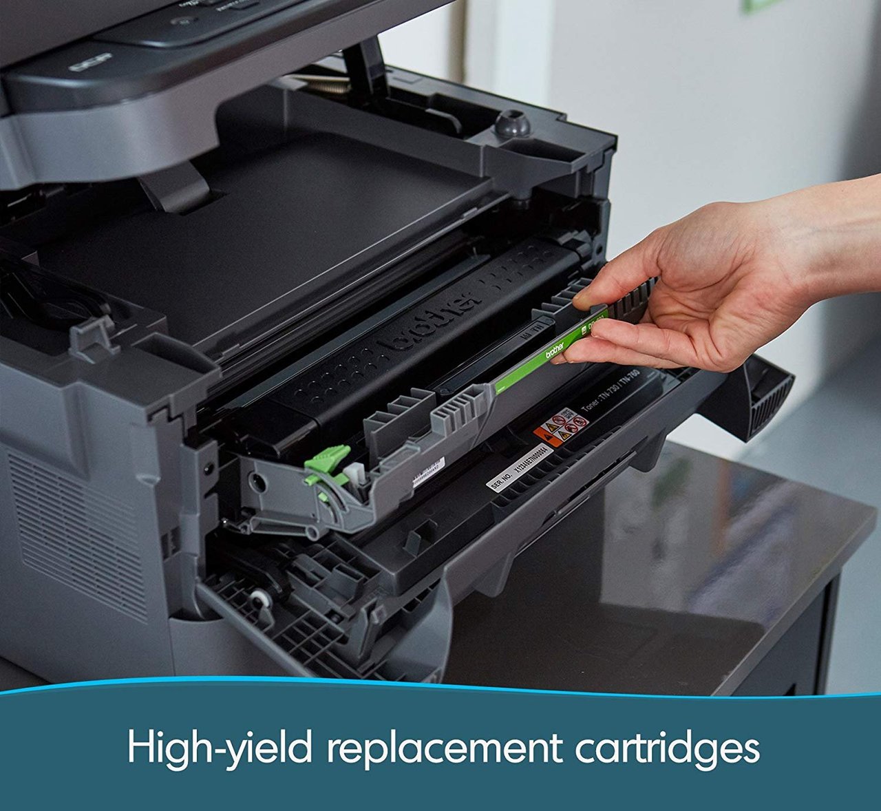 Brother DCPL2550DW AllinOne Monochrome Laser Printer eBay