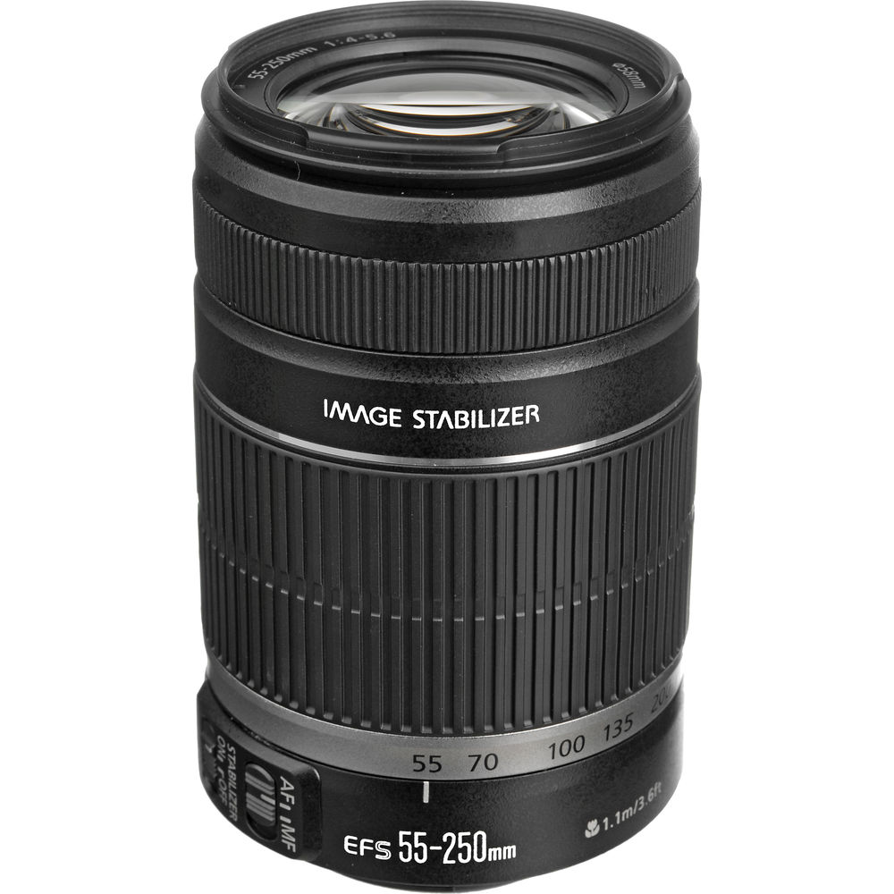 Amazon.com : Canon EF-S 55-250mm f/4-5.6 is STM Telephoto