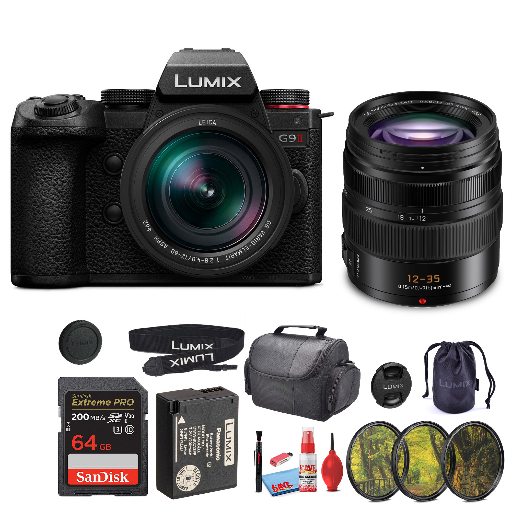 Panasonic Lumix G9 II Micro Four Thirds Mirrorless Camera, 25.2MP