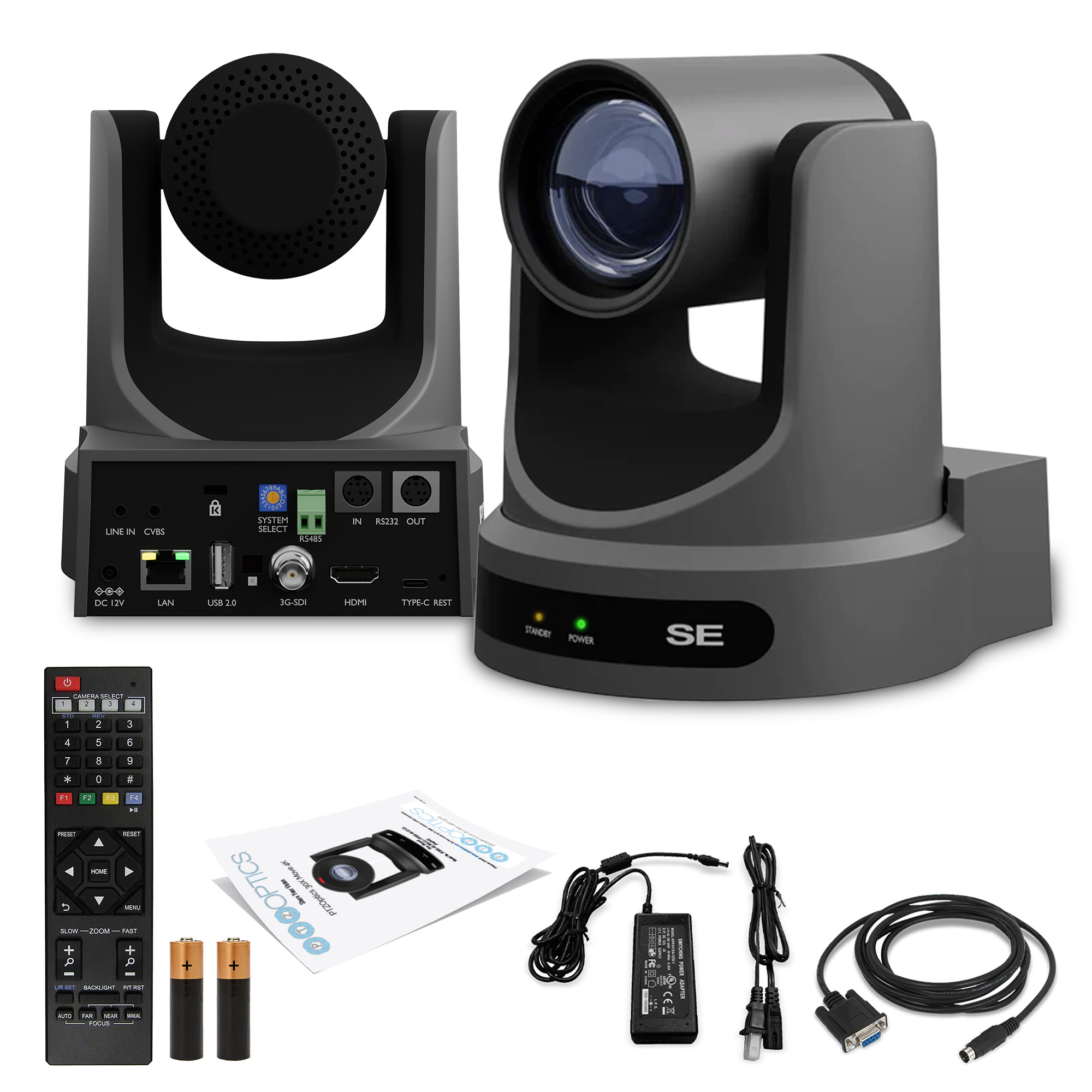 PTZOptics Move SE SDI/HDMI/USB/IP PTZ Camera with an Optical Zoom